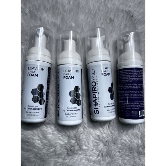 Sharpio MD hair growth experts leave in daily foam lot of 4 - Picture 1 of 4